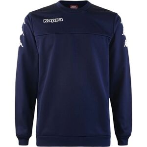Kappa Navy Blue Sporty Soccer Sweatshirt Large Limited Edition